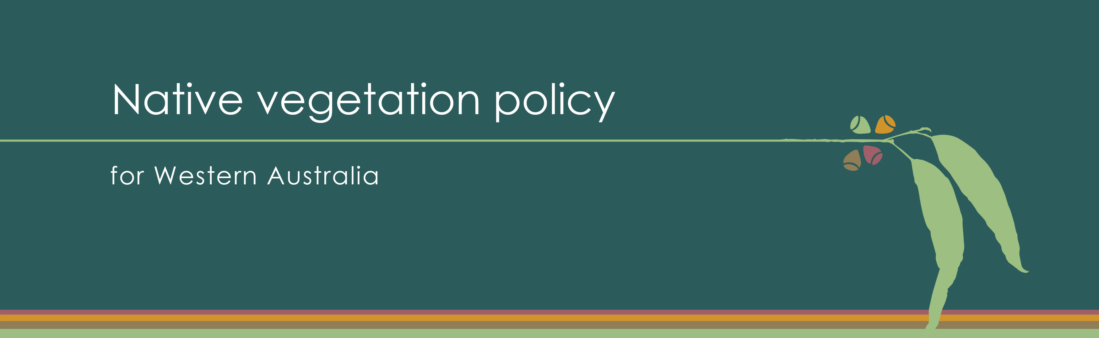 native vegetation policy banner image
